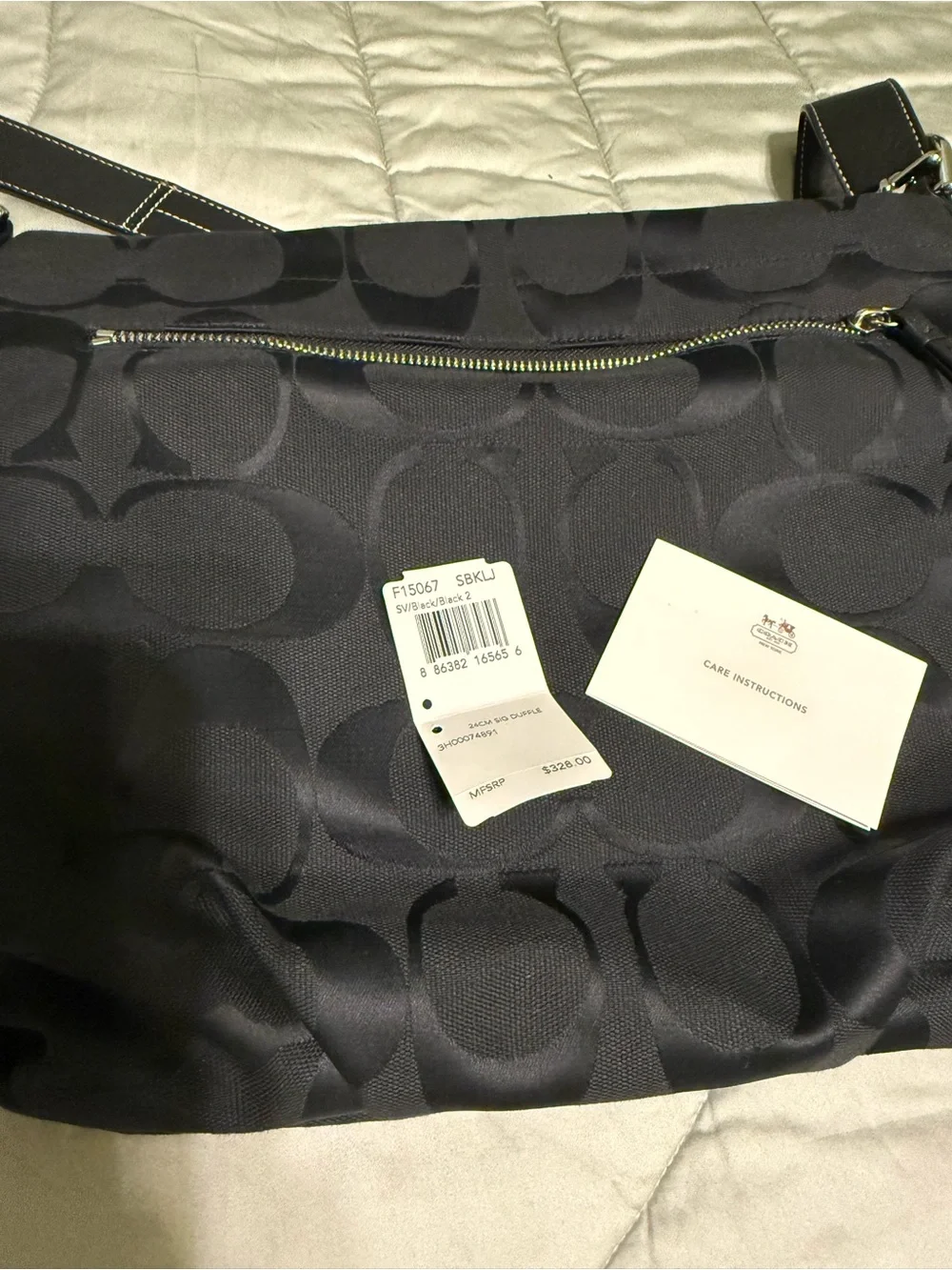 Signature Soho Hobo Duffle NWT